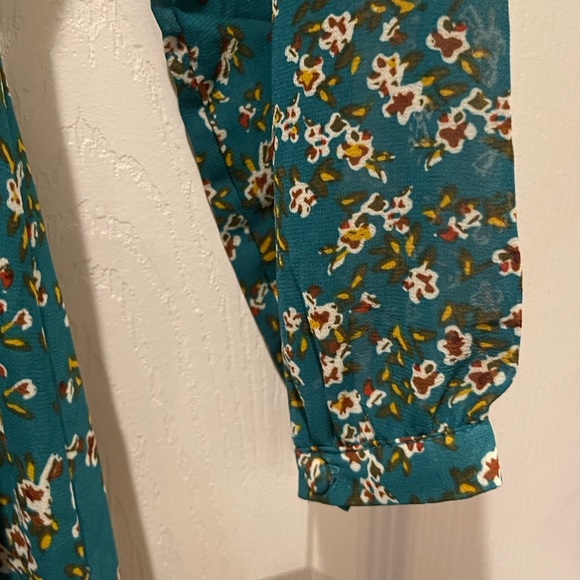 Sandy & Co. Green Floral Dress - Picture 6 of 7